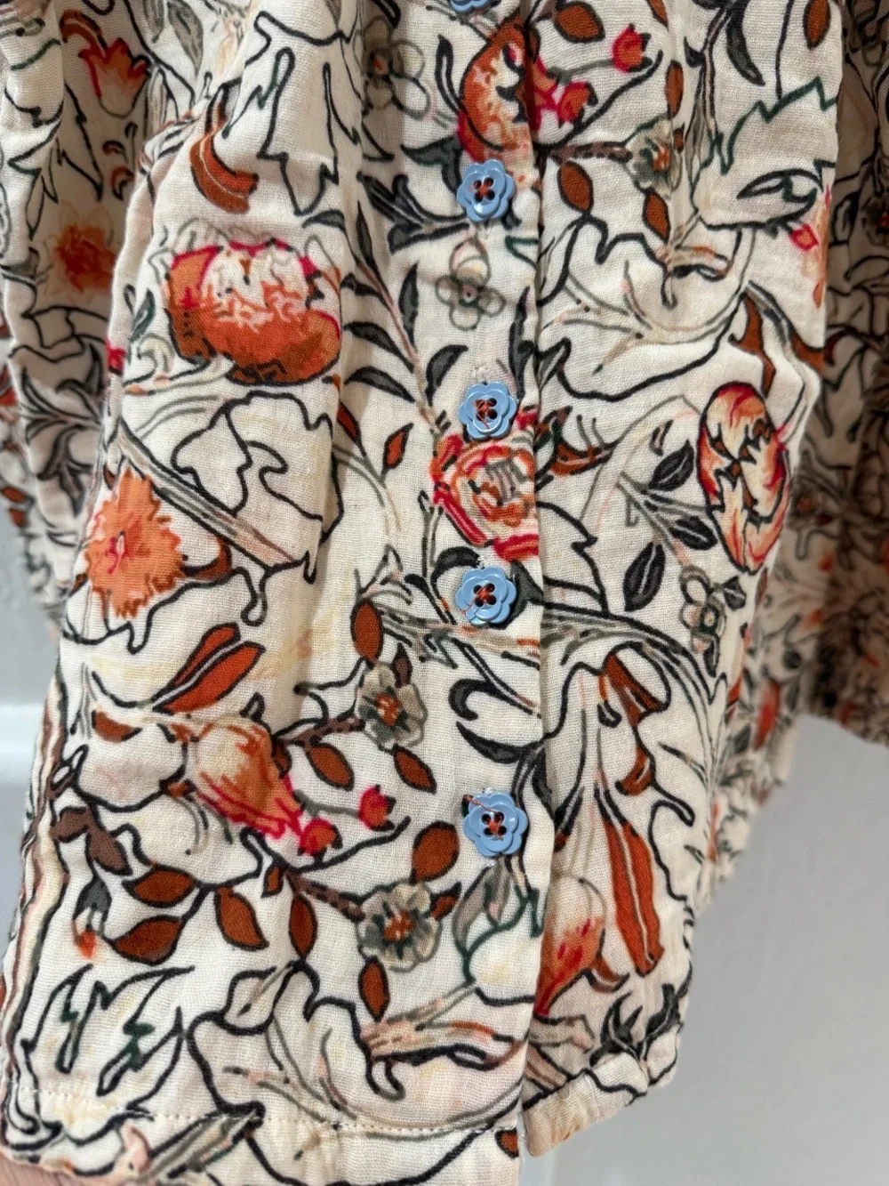 Matilda Jane Floral Meadow Brook Blouse (Size 8)